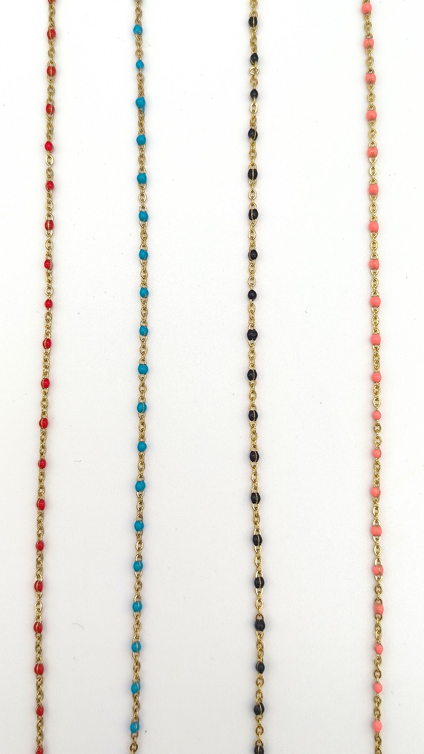 Collier doré feuille ginkgo - COLORIS AU CHOIX – Image 2